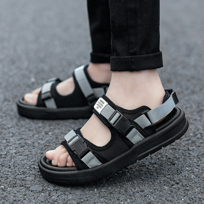 (2 Pairs Only $49.99) Men's Sandals Good arch support & Easy to put on and take off & Breathable and light & Non-slip Sandals