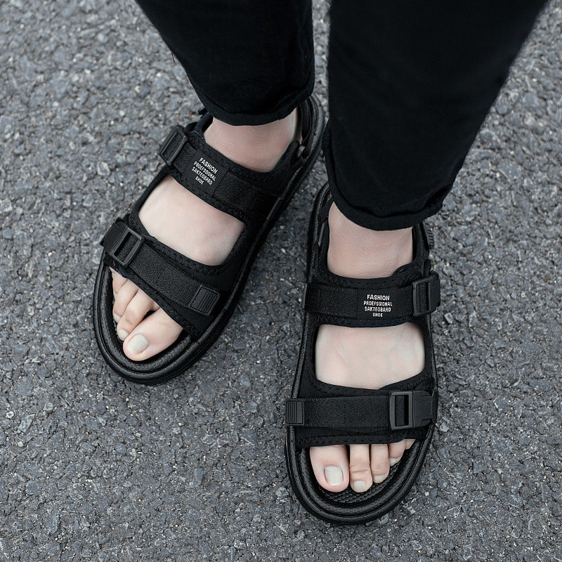 (2 Pairs Only $49.99) Men's Sandals Good arch support & Easy to put on and take off & Breathable and light & Non-slip Sandals