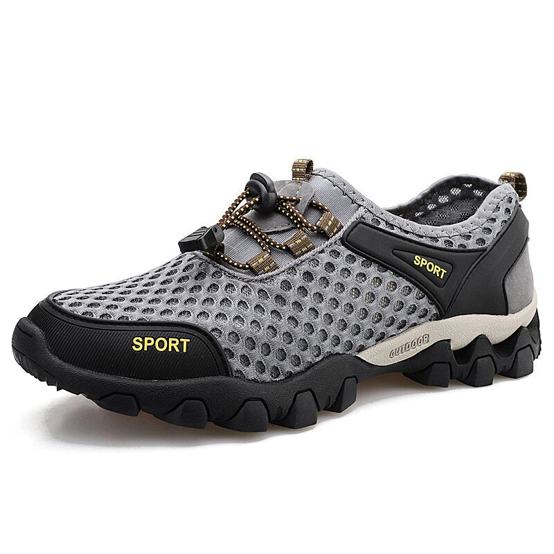 Men Air-Conditioned Breathable Shoes Deodorant Sneakers