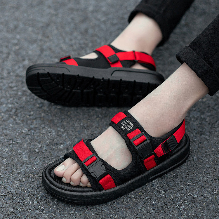 (2 Pairs Only $49.99) Men's Sandals Good arch support & Easy to put on and take off & Breathable and light & Non-slip Sandals