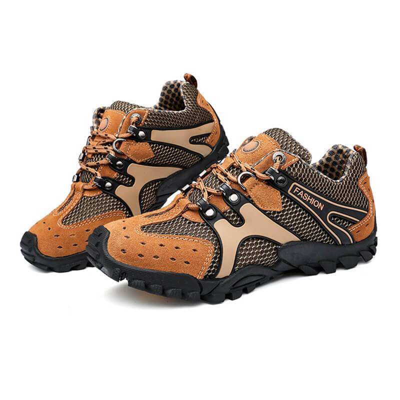 Men's Athletic Mesh Lace Up Breathable Sneakers