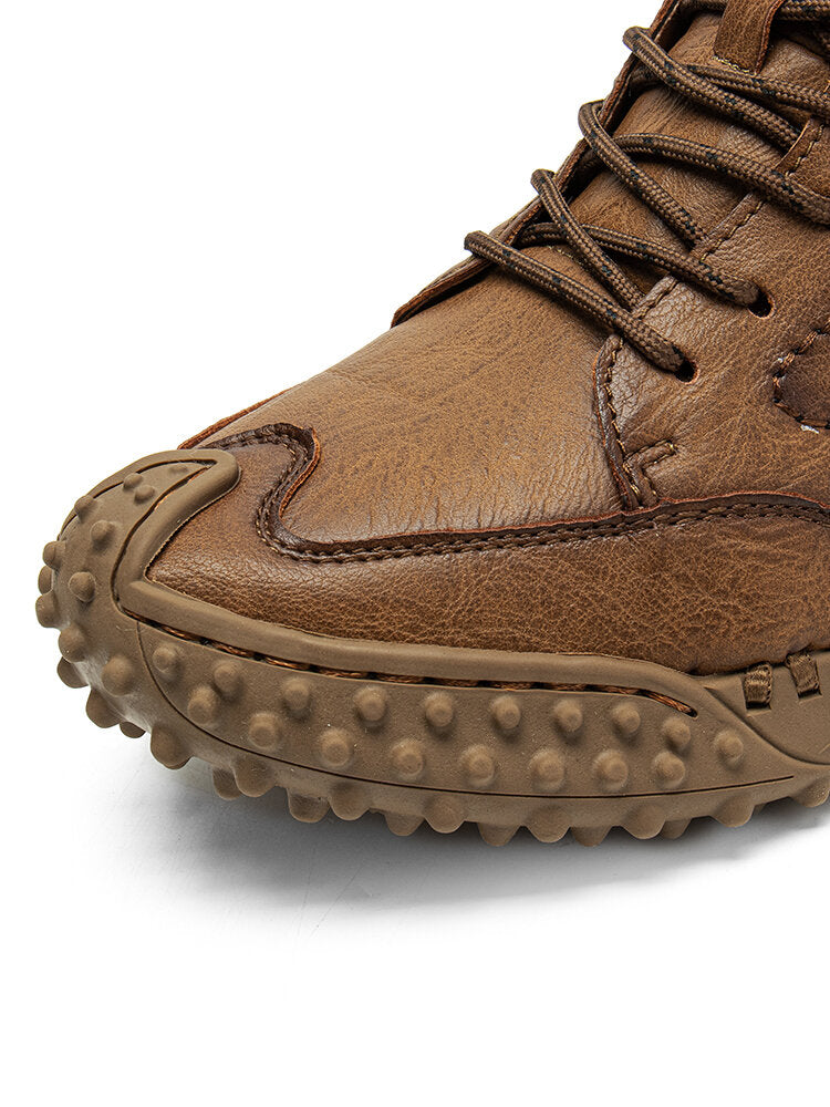 🔥Last Day 54% OFF -Men Retro Microfiber Leather Non Slip Casual Ankle Boots-Buy 2 Free Shipping