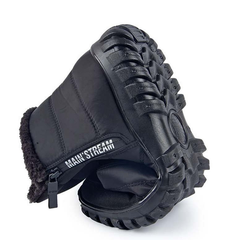 Men's Waterproof Warm Cotton Zipper Snow Ankle Boots ( HOT SALE !!!-60% OFF For a Limited Time )