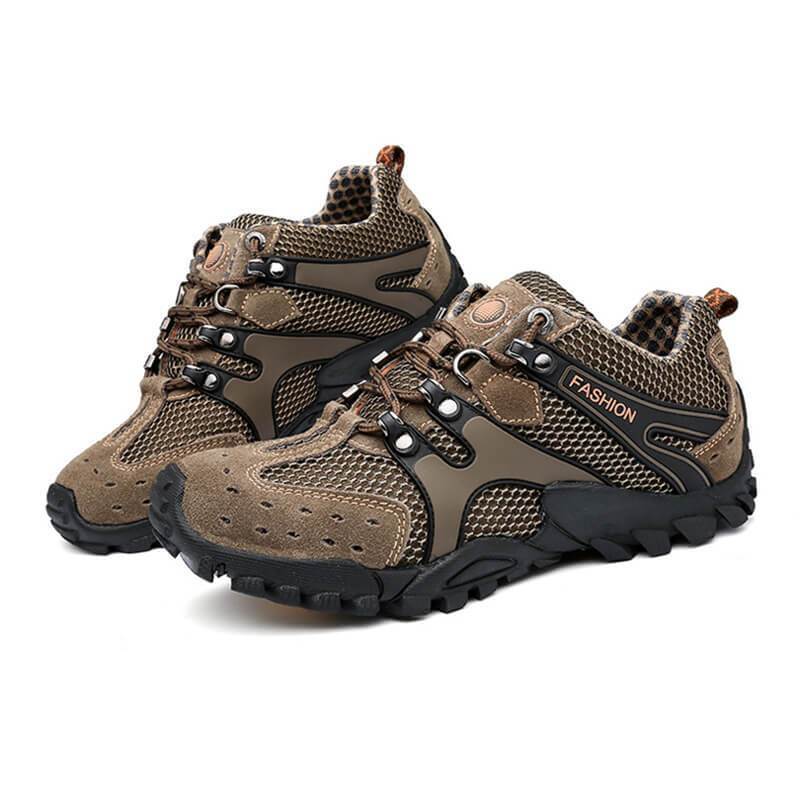Men's Athletic Mesh Lace Up Breathable Sneakers