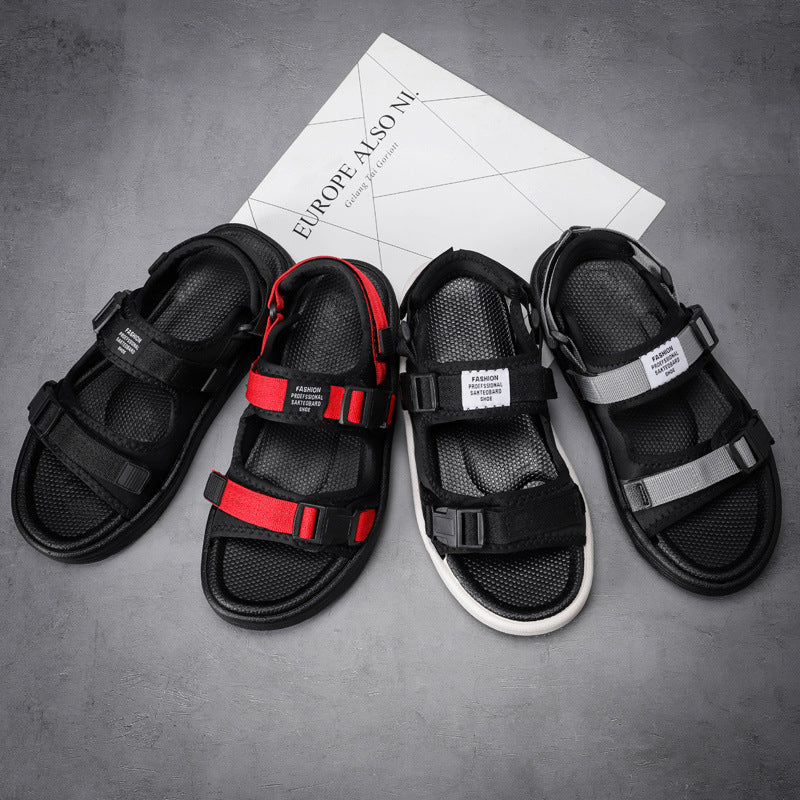 (2 Pairs Only $49.99) Men's Sandals Good arch support & Easy to put on and take off & Breathable and light & Non-slip Sandals