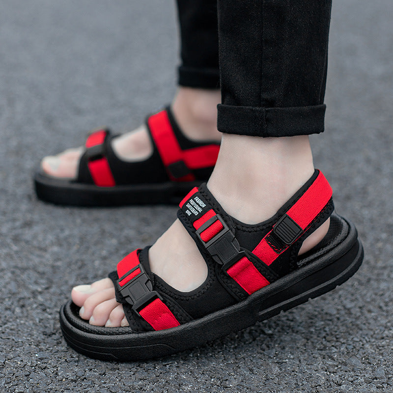 (2 Pairs Only $49.99) Men's Sandals Good arch support & Easy to put on and take off & Breathable and light & Non-slip Sandals