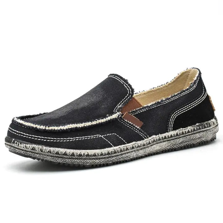 Men's casual shoes Canvas shoes for men Denim soft Comfortable Breathable Walking Shoes Male Shoes