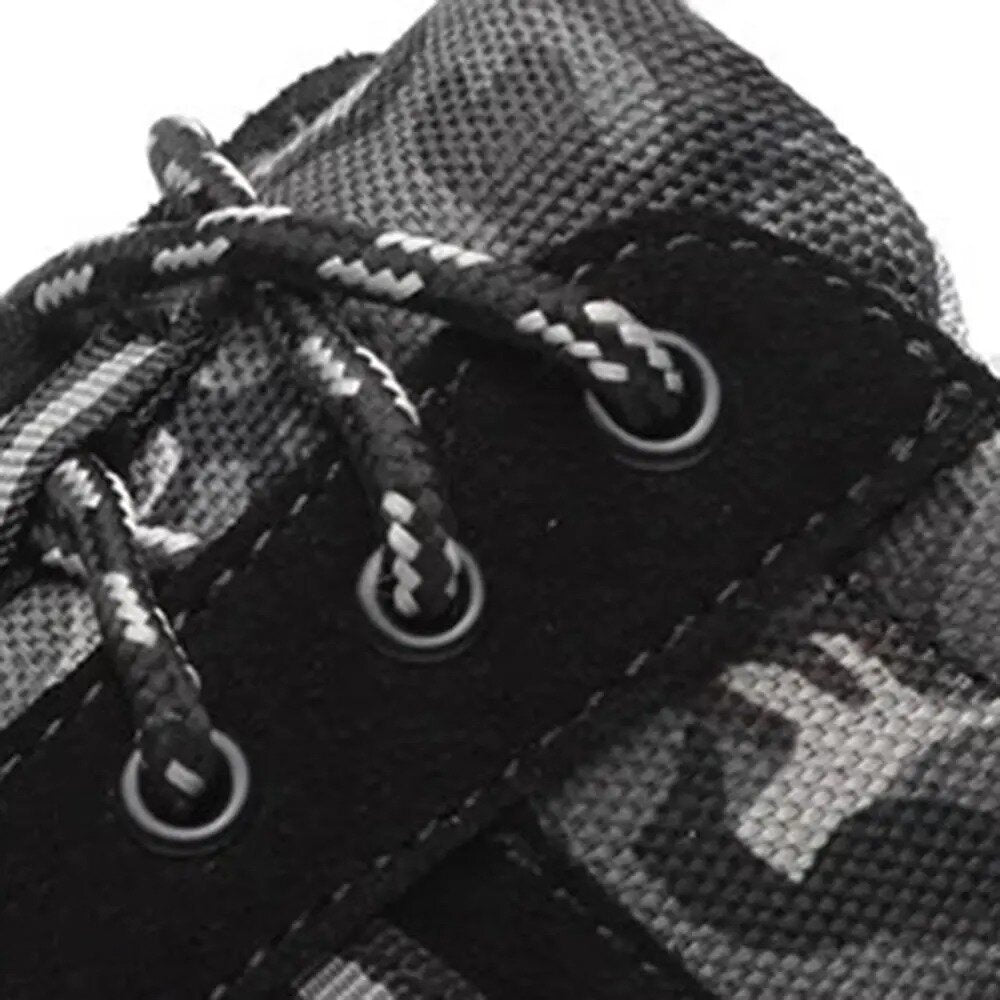 Men's Camouflage Anti-bump Toe Safety Sneakers