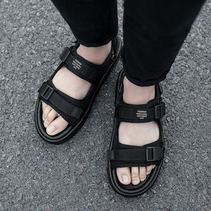 (2 Pairs Only $49.99) Men's Sandals Good arch support & Easy to put on and take off & Breathable and light & Non-slip Sandals