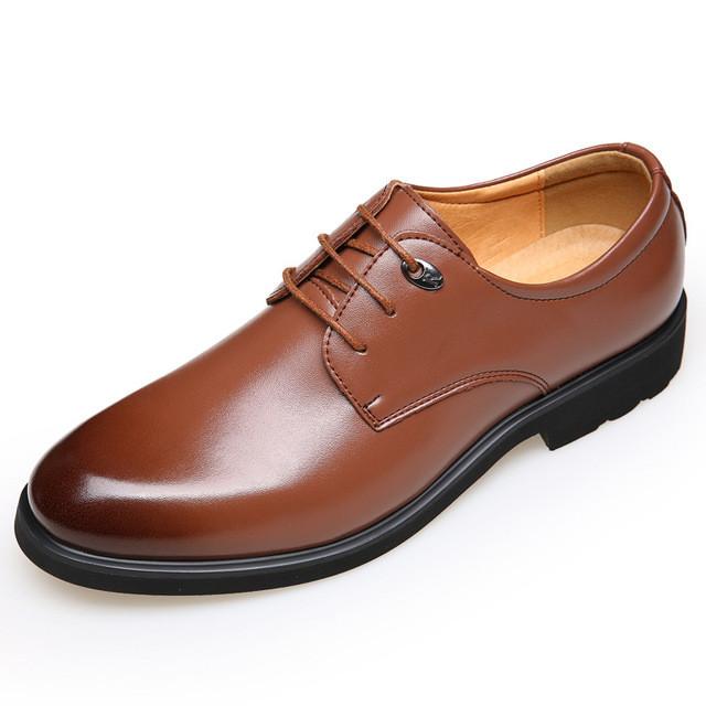 Soft Pointed Toe Classic Fashion Business Oxford Shoes For Men Loafers 2017