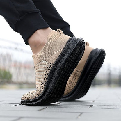 KNIT NON-SLIP CASUAL SHOES
