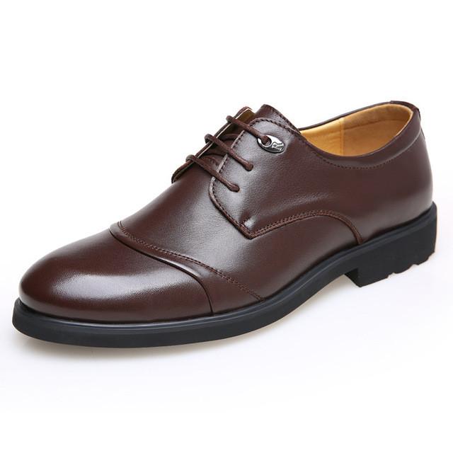 Soft Pointed Toe Classic Fashion Business Oxford Shoes For Men Loafers 2017