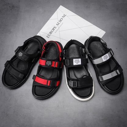 (2 Pairs Only $49.99) Men's Sandals Good arch support & Easy to put on and take off & Breathable and light & Non-slip Sandals