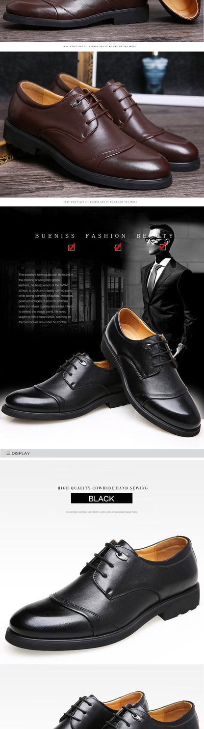 Soft Pointed Toe Classic Fashion Business Oxford Shoes For Men Loafers 2017