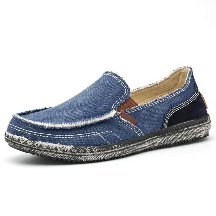 Men's casual shoes Canvas shoes for men Denim soft Comfortable Breathable Walking Shoes Male Shoes