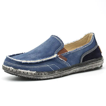 Men's casual shoes Canvas shoes for men Denim soft Comfortable Breathable Walking Shoes Male Shoes