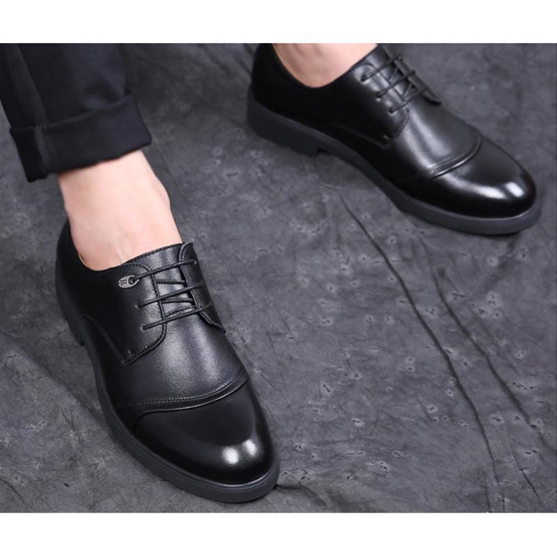 Soft Pointed Toe Classic Fashion Business Oxford Shoes For Men Loafers 2017