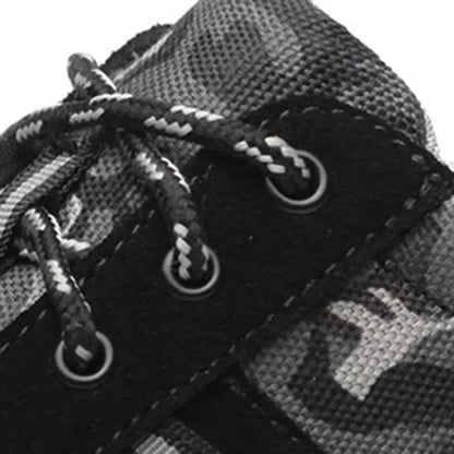 Men's Camouflage Anti-bump Toe Safety Sneakers