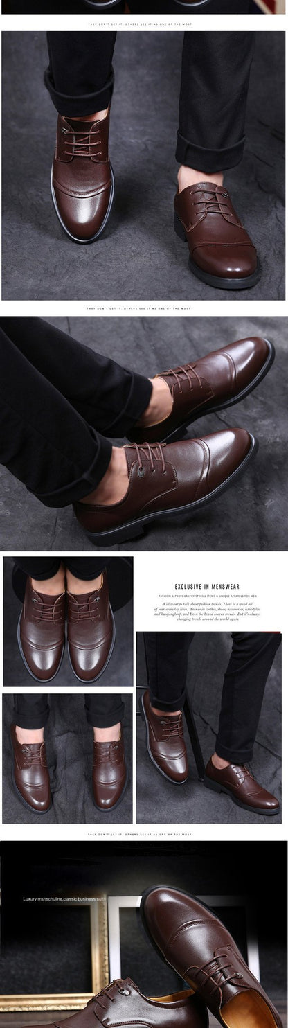 Soft Pointed Toe Classic Fashion Business Oxford Shoes For Men Loafers 2017