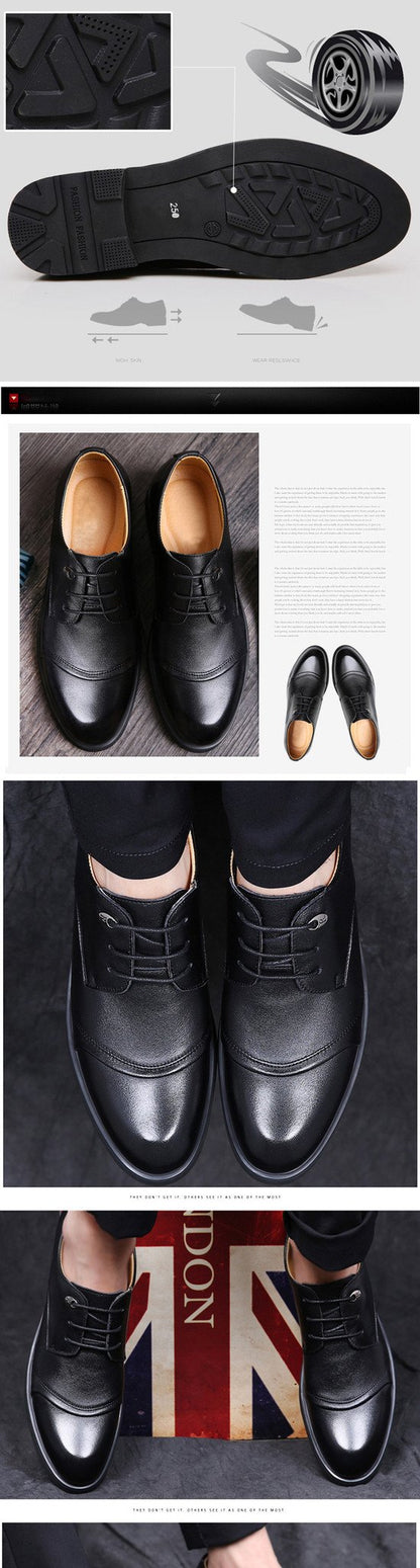 Soft Pointed Toe Classic Fashion Business Oxford Shoes For Men Loafers 2017
