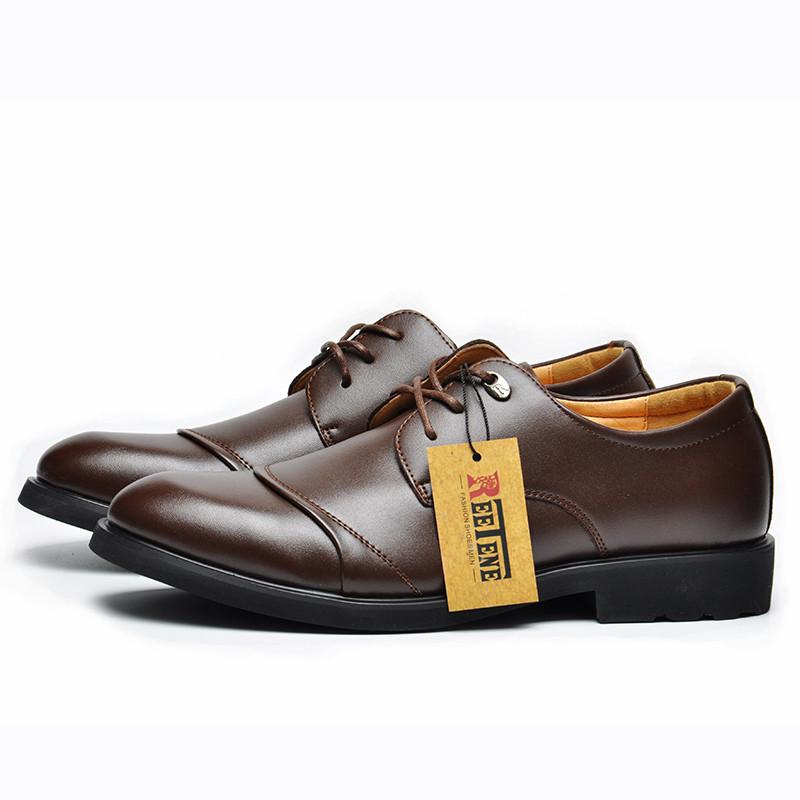 Soft Pointed Toe Classic Fashion Business Oxford Shoes For Men Loafers 2017